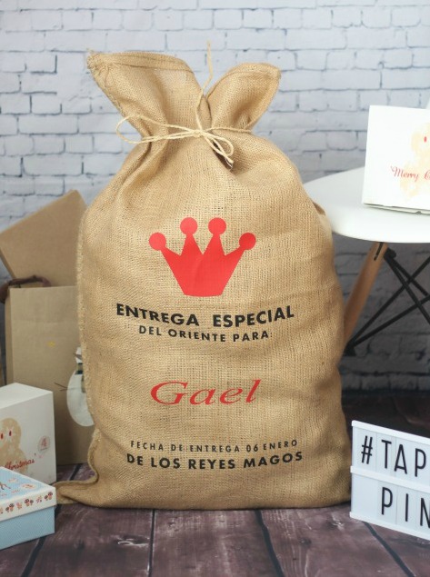 Bolsa regalo Tamaño pequeño Navidad Reyes Magos Entrega especial