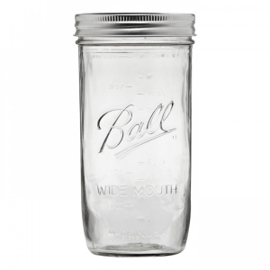 Tarro Mason Jar Half Pint boca ancha 730ml