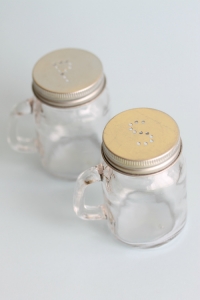 Jarritas salero pimentero mason jar