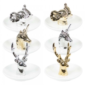 Plato para joyas animales