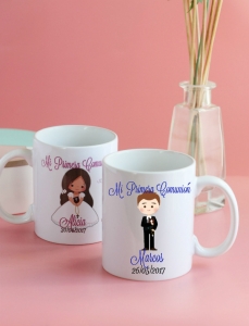 Taza personalizada comunión