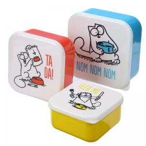 Set de 3 fiambreras Simons Cat