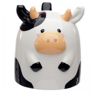 Taza vaca del revés
