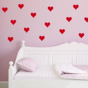 Vinilo corazones