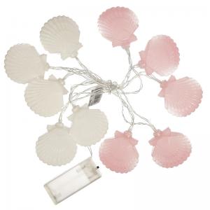 Guirnalda led conchas marinas