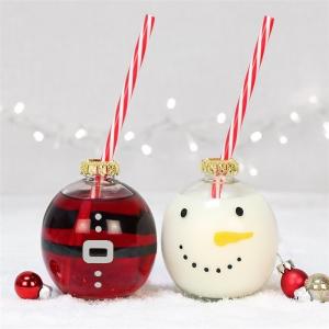Pegatinas navideñas para vasos
