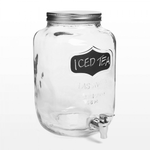 Dispensador de bebidas 3,8L con etiquetas