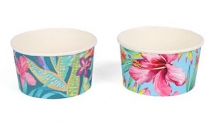 Tarrinas papel tropical