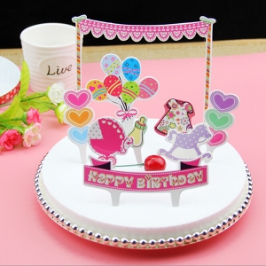 Topper tarta cumpleaños
