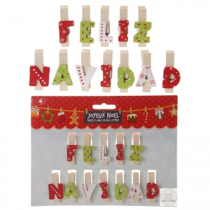 Pinzas feliz navidad