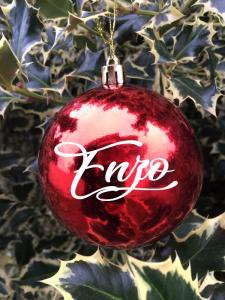 Bola navidad personalizada
