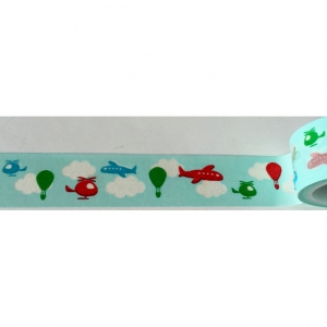 Washi Tape aviones y globos
