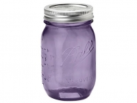 Tarro Mason Jar Heritaje 475ml morado