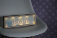 Decoracion luminosa "DREAM"  