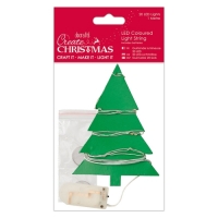Mini árbol de navidad con luces led