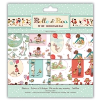 Set papel Decoupage Belle & Boo 20,3cm x 20,3cm