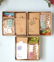 Mini Kit tarjetas y decoración navidad