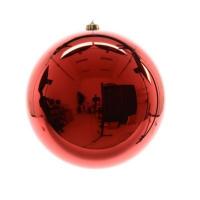 Bola navidad rojo brillante 25cm