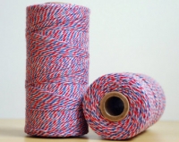 Baker´s Twine Azul,rojo y blanco