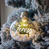 Bola de Navidad LED personalizada