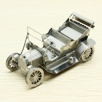 Mini Puzzle 3D metal coche antiguo