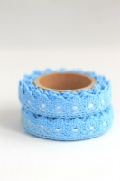 Washi Tape puntilla Azul