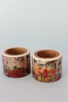 Washi tape flores antique