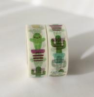 Washi tape cactus