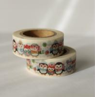 Washi tape pingüinos