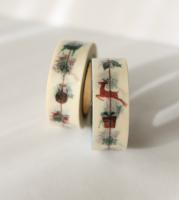 Washi tape navidad renos