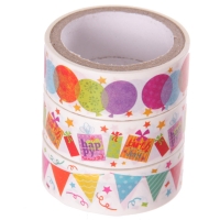 Pack 3 Washi tape Fiesta