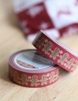 Washi tape navidad Hombre de Jengibre